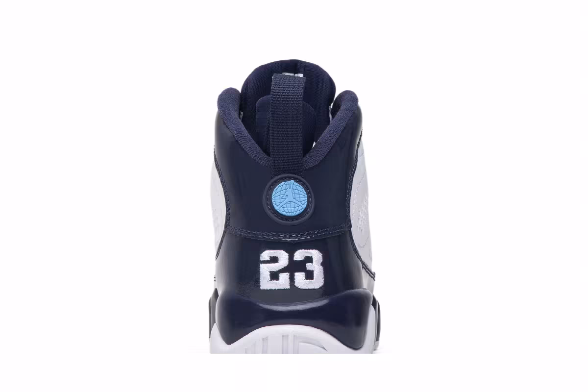 Air Jordan 9 GS UNC, view 8