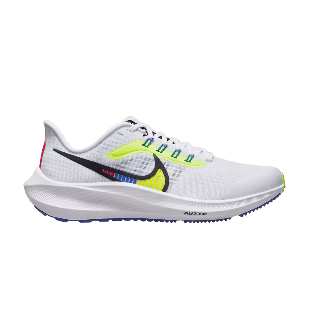 Nike Air Zoom Pegasus 39 PS White Volt Racer Blue