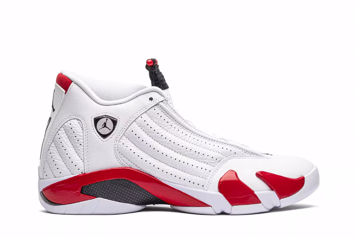 Air Jordan 14 Candy Cane 2019, view 2