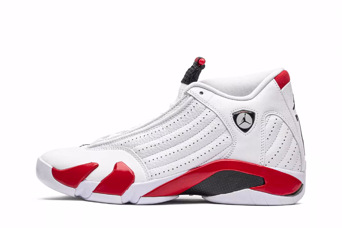 Air Jordan 14 Candy Cane 2019, view 4