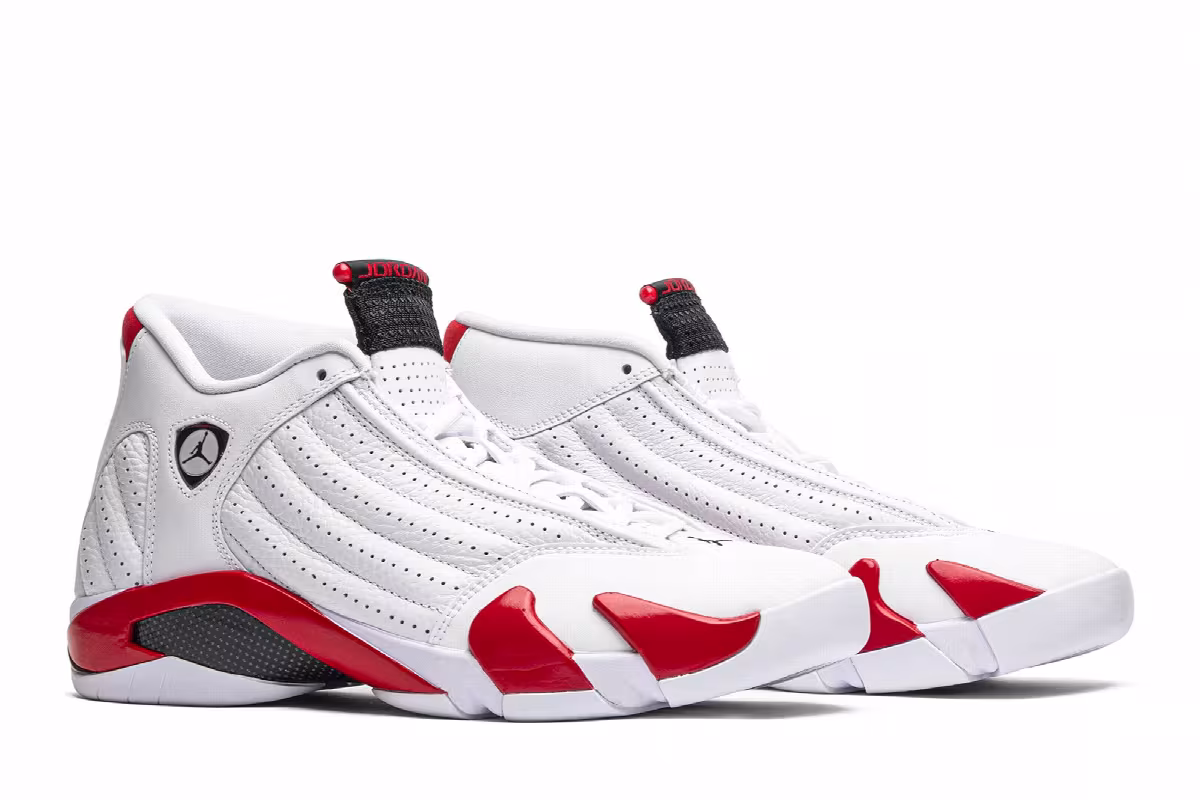 Air Jordan 14 Candy Cane 2019, view 9
