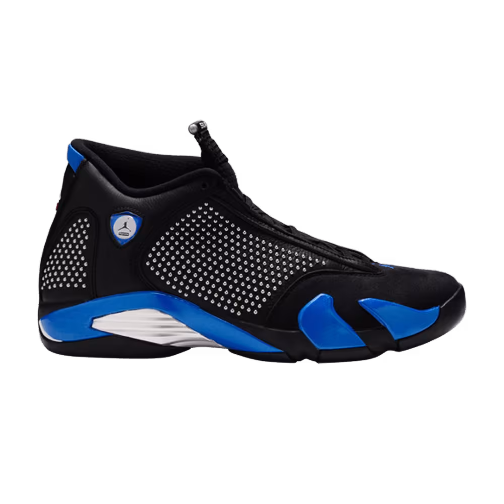 Supreme x Air Jordan 14 Black Varsity Royal