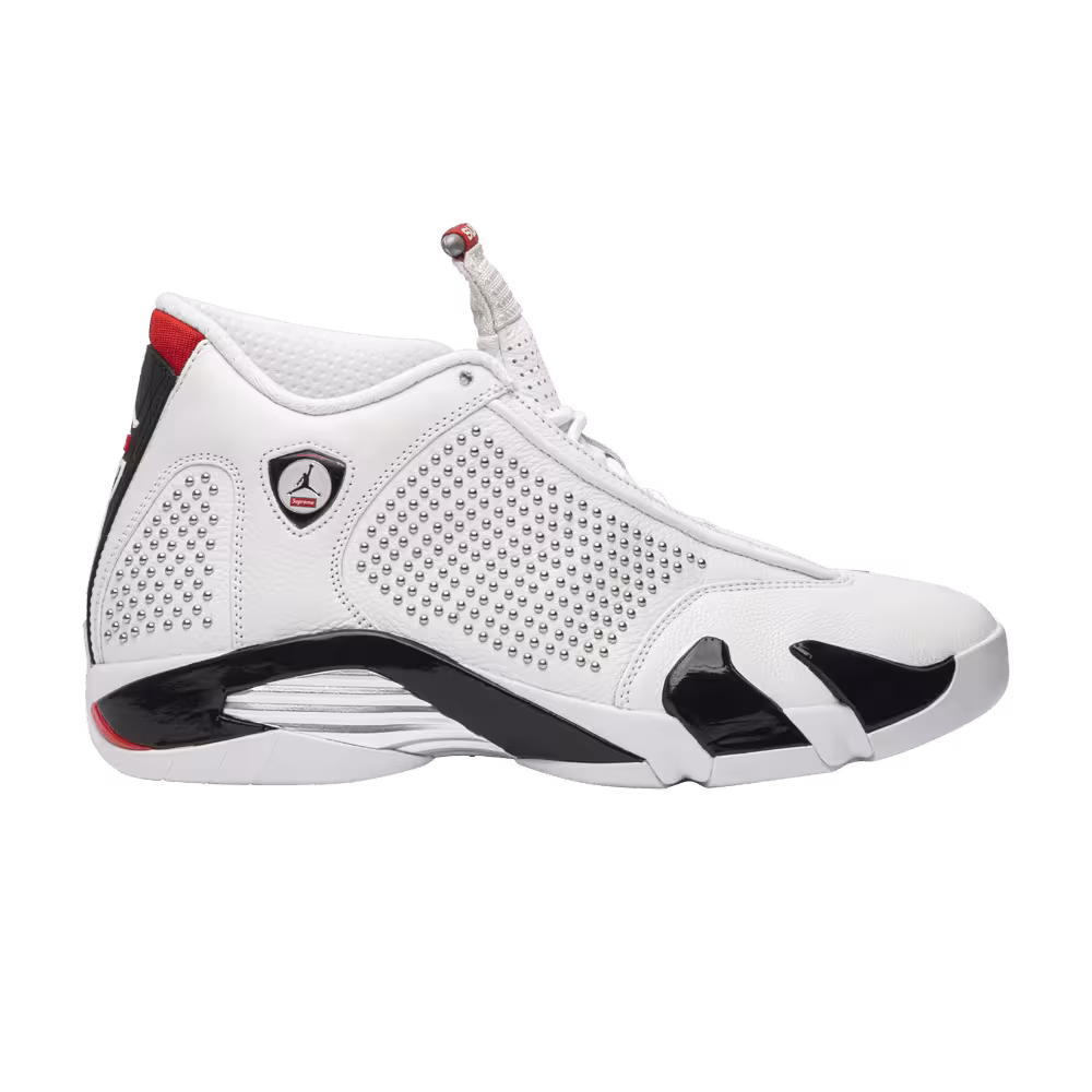 Supreme x Air Jordan 14 White