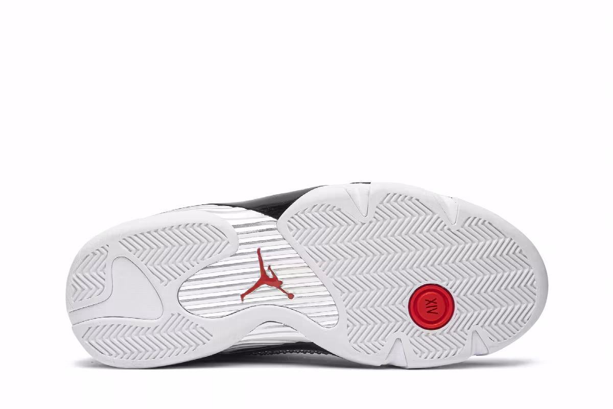 Supreme x Air Jordan 14 White, view 5