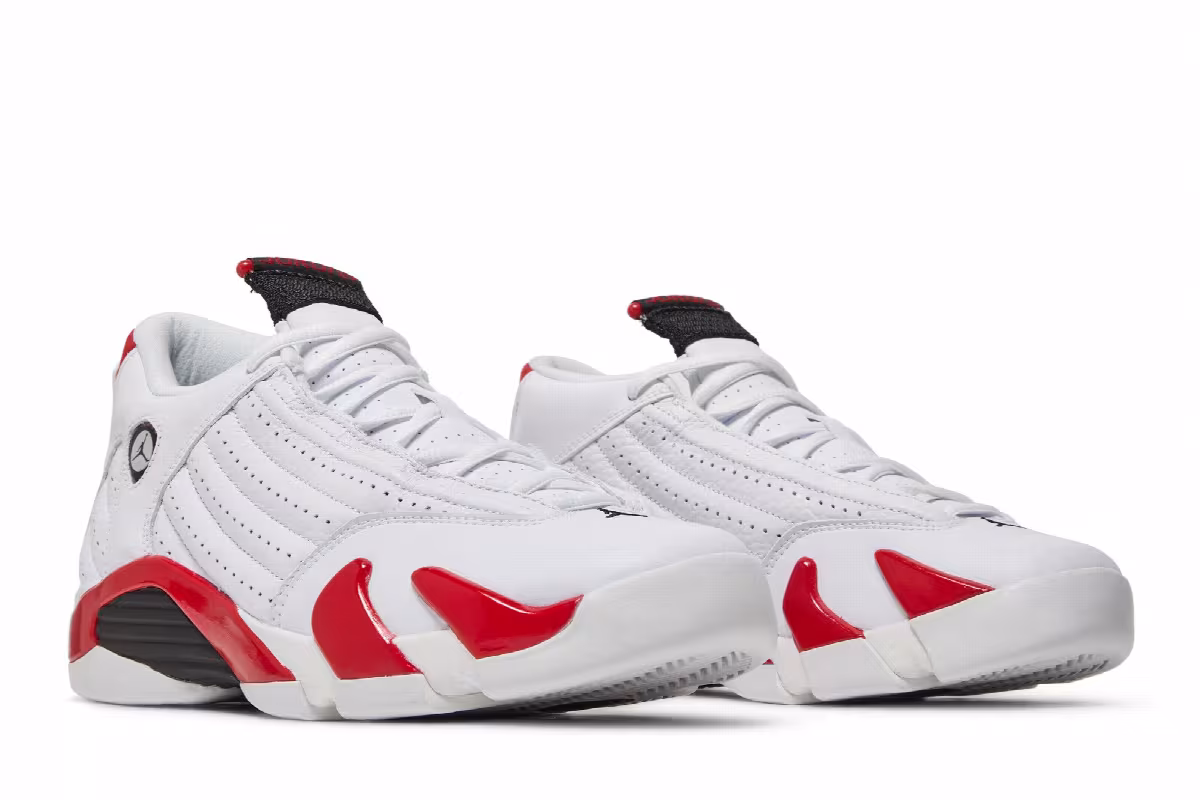 Air Jordan 14 GS Candy Cane 2019, view 9