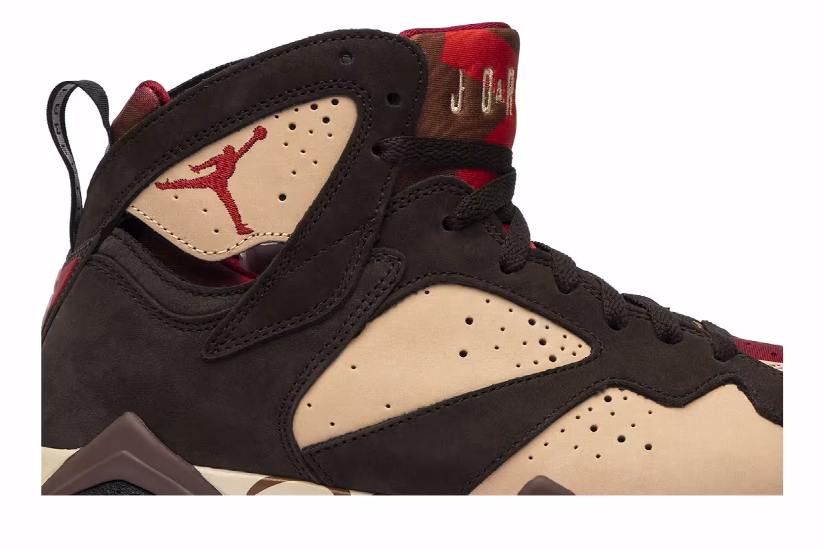Patta x Air Jordan 7 OG SP Shimmer, view 3