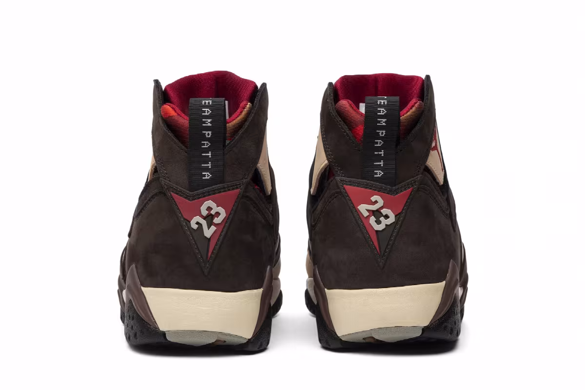 Patta x Air Jordan 7 OG SP Shimmer, view 7