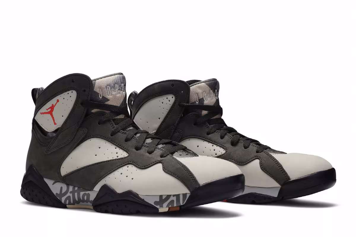 Patta x Air Jordan 7 SP Icicle, view 9