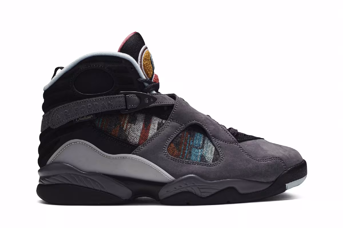 Air Jordan 8 SP N7 Pendleton, view 2
