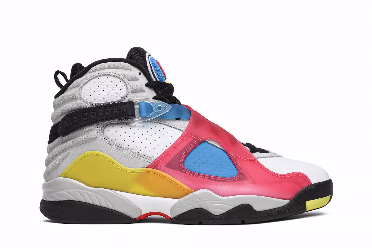 Air Jordan 8 SP SE Multi-Color, view 2