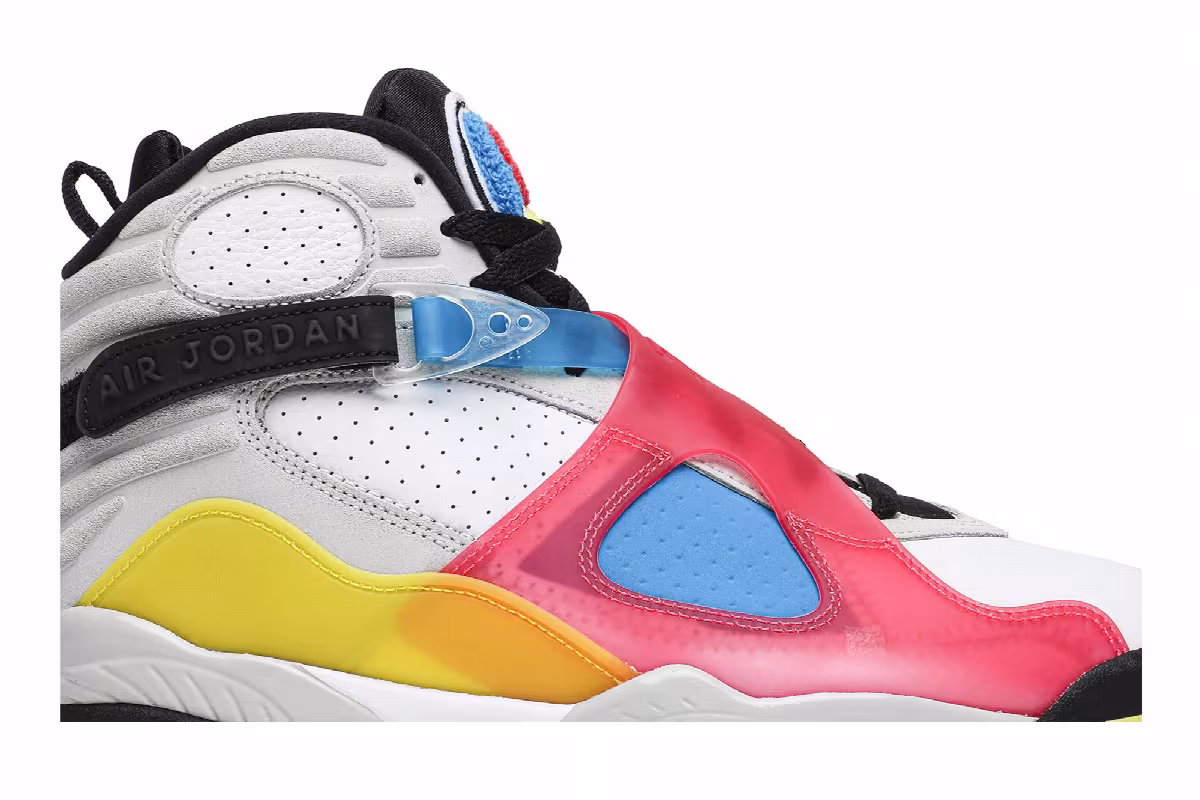 Air Jordan 8 SP SE Multi-Color, view 3