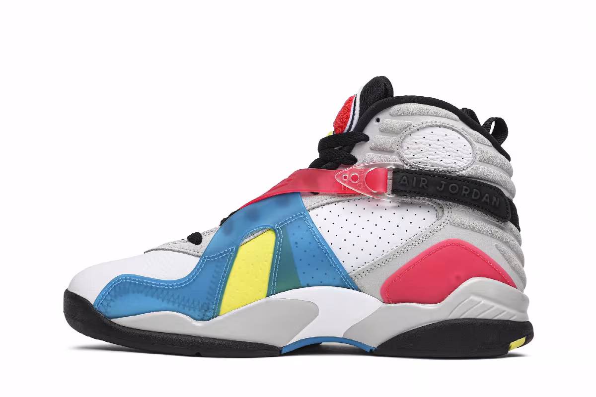 Air Jordan 8 SP SE Multi-Color, view 4