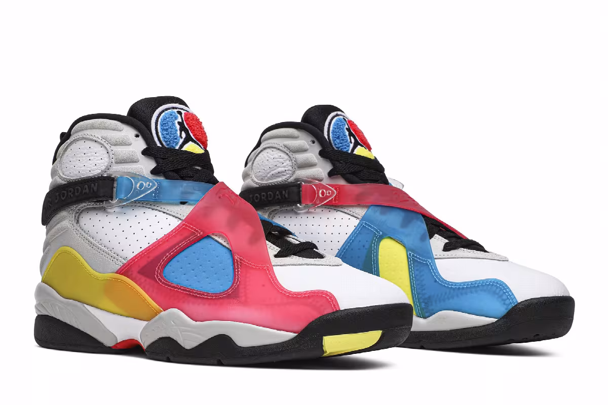 Air Jordan 8 SP SE Multi-Color, view 9