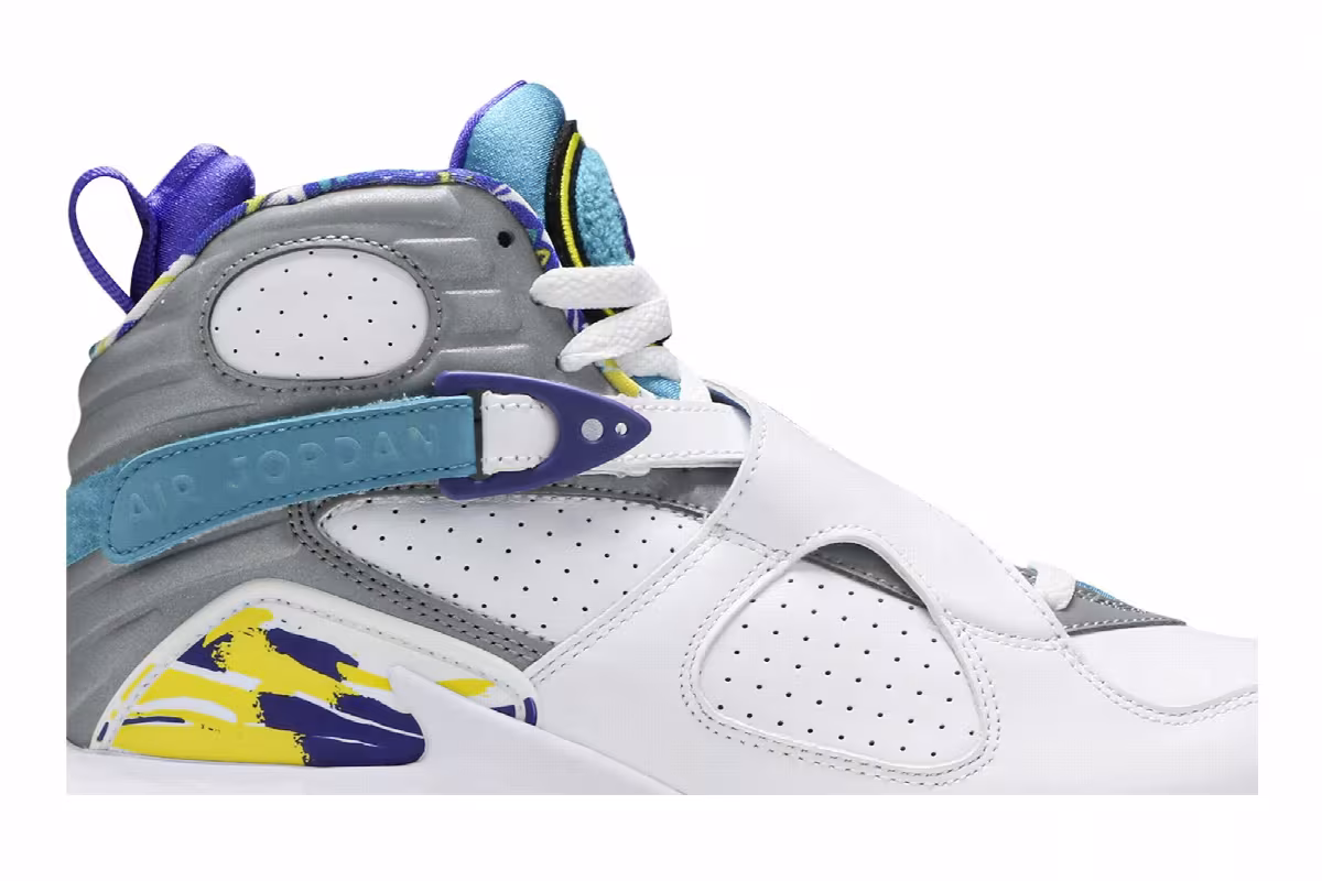 NikeCourt Air Zoom Zero x Women's Air Jordan 8 Aqua, view 3