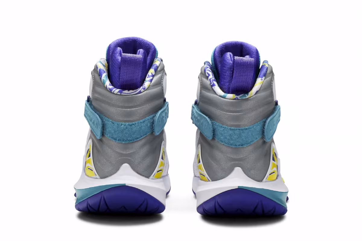 NikeCourt Air Zoom Zero x Women's Air Jordan 8 Aqua, view 7