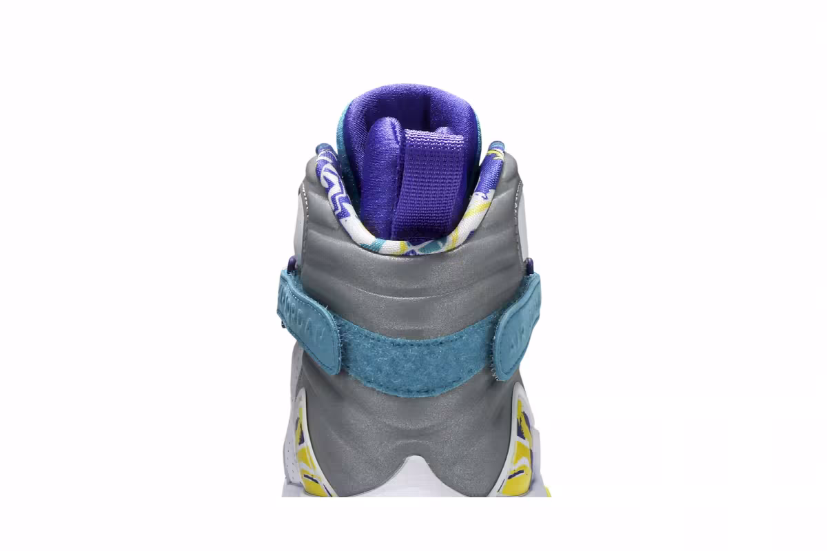 NikeCourt Air Zoom Zero x Women's Air Jordan 8 Aqua, view 8
