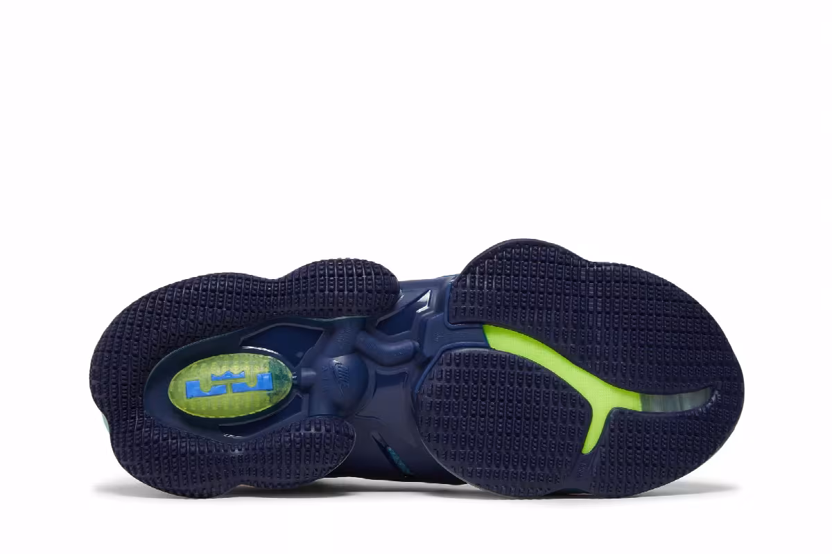 Nike LeBron 19 Fast Food - Dutch Blue, view 5