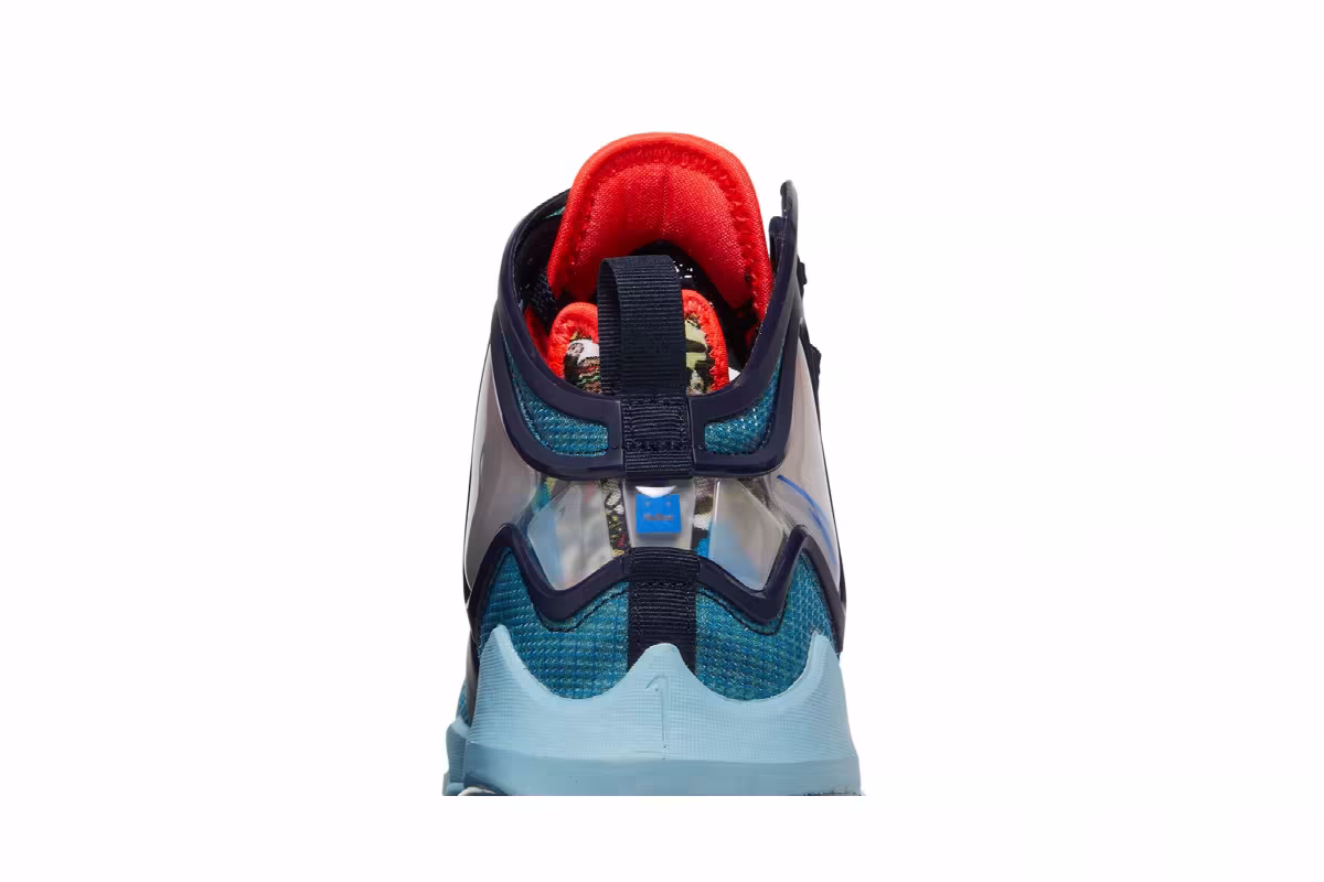 Nike LeBron 19 Fast Food - Dutch Blue, view 8