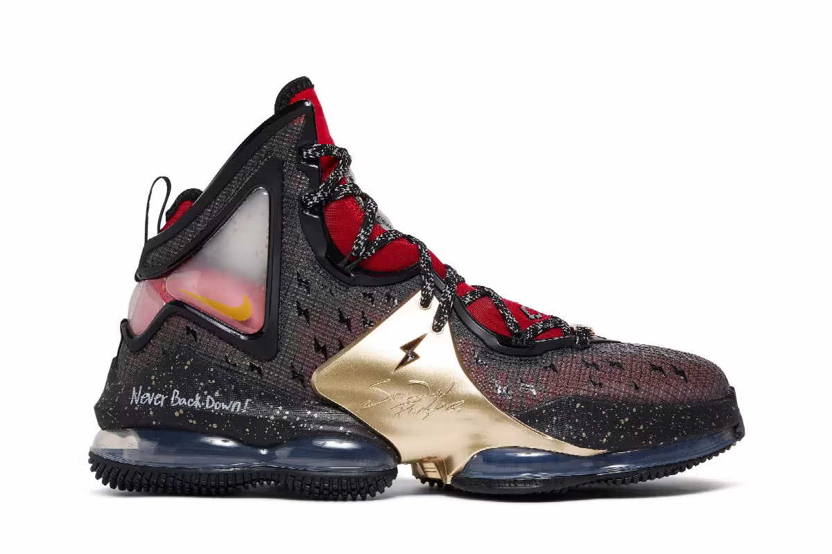 Nike LeBron 19 Doernbecher 2022, view 2