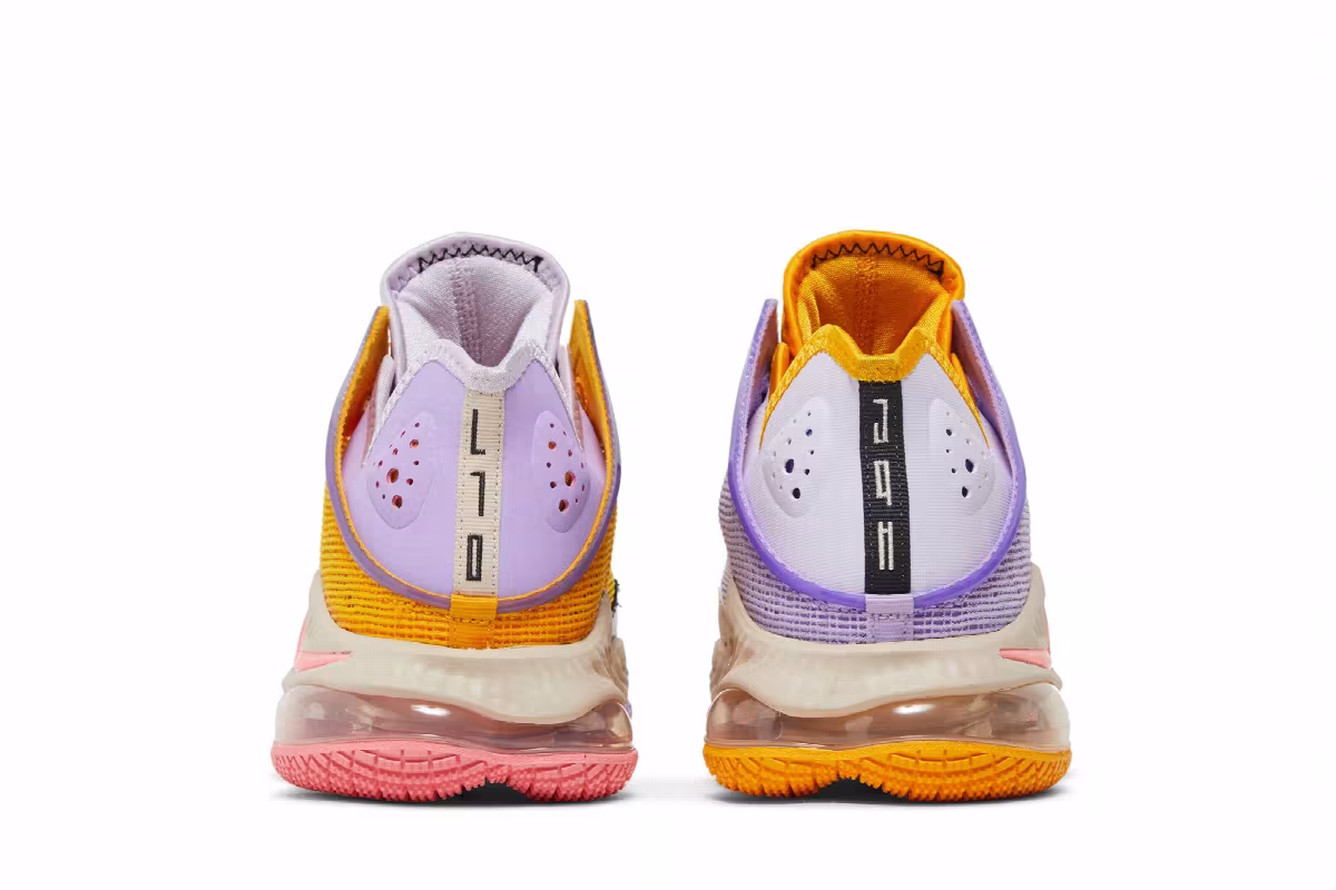 Nike Men's LeBron 19 Low Mismatch, view 7