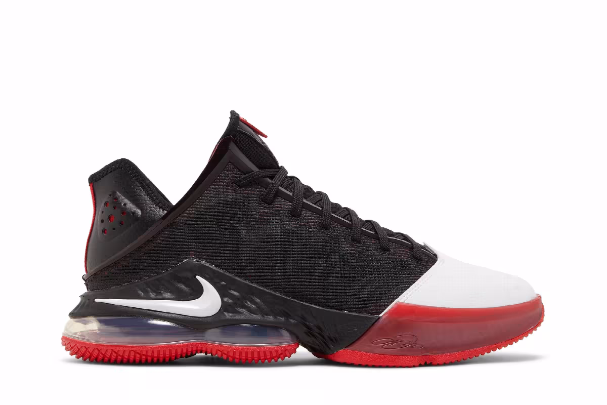 Nike LeBron 19 Low Bred, view 2