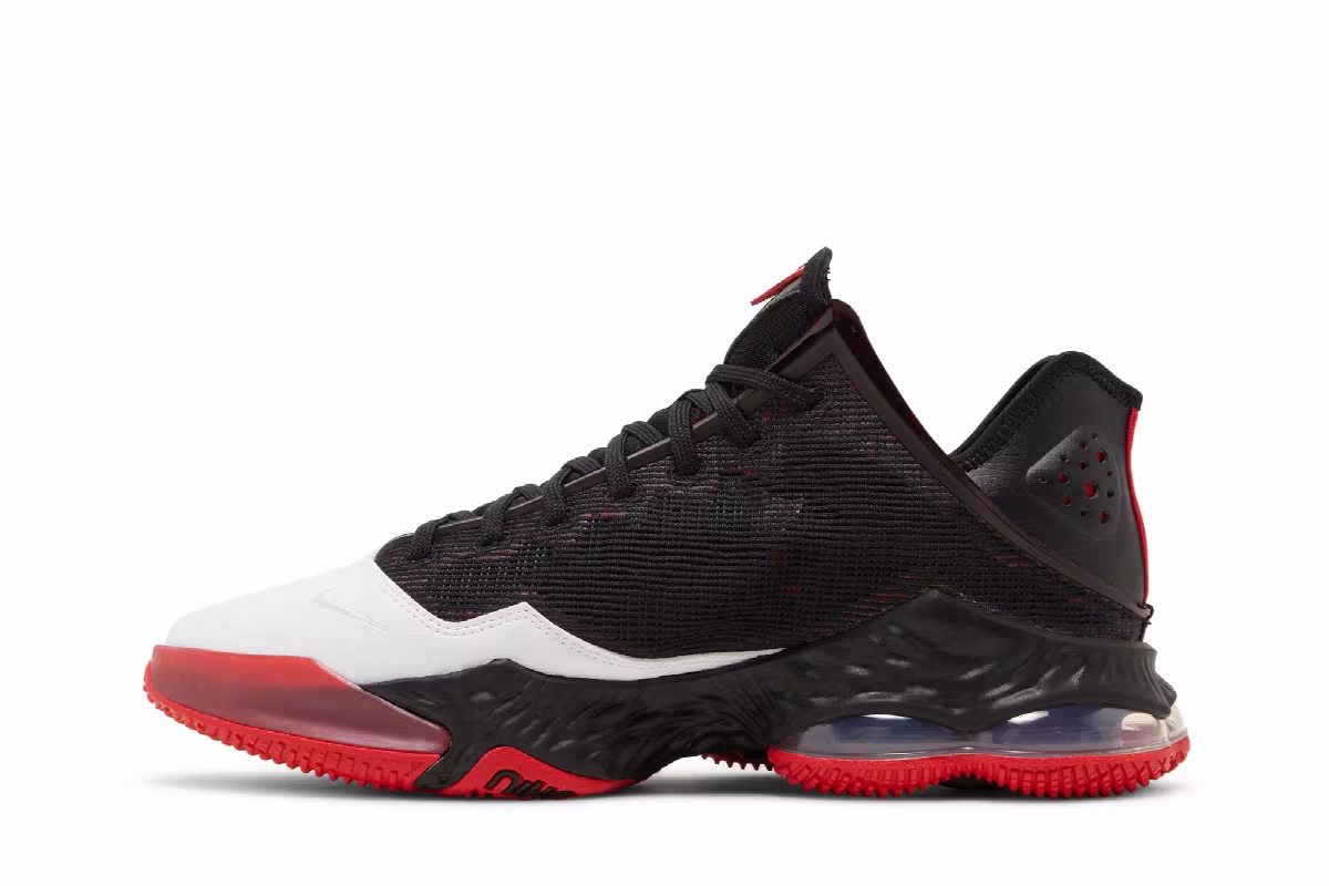 Nike LeBron 19 Low Bred, view 4