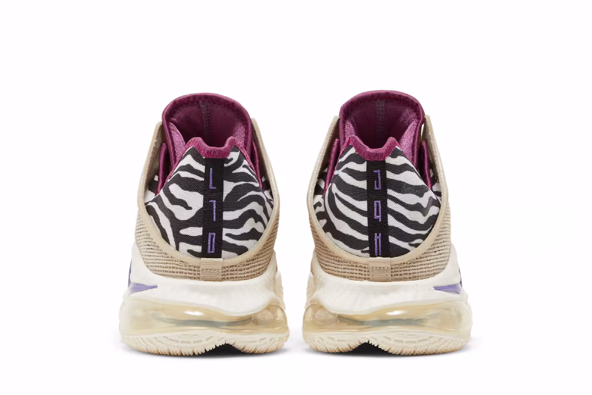 Nike LeBron 19 Low Safari, view 7