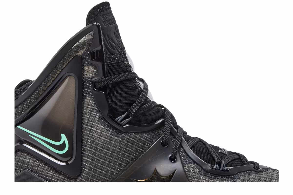 Nike LeBron 19 EP Black Aqua, view 3