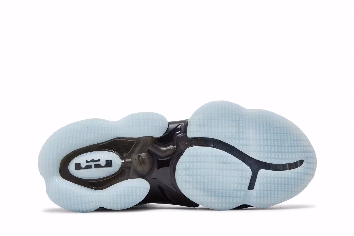 Nike LeBron 19 EP Black Aqua, view 5