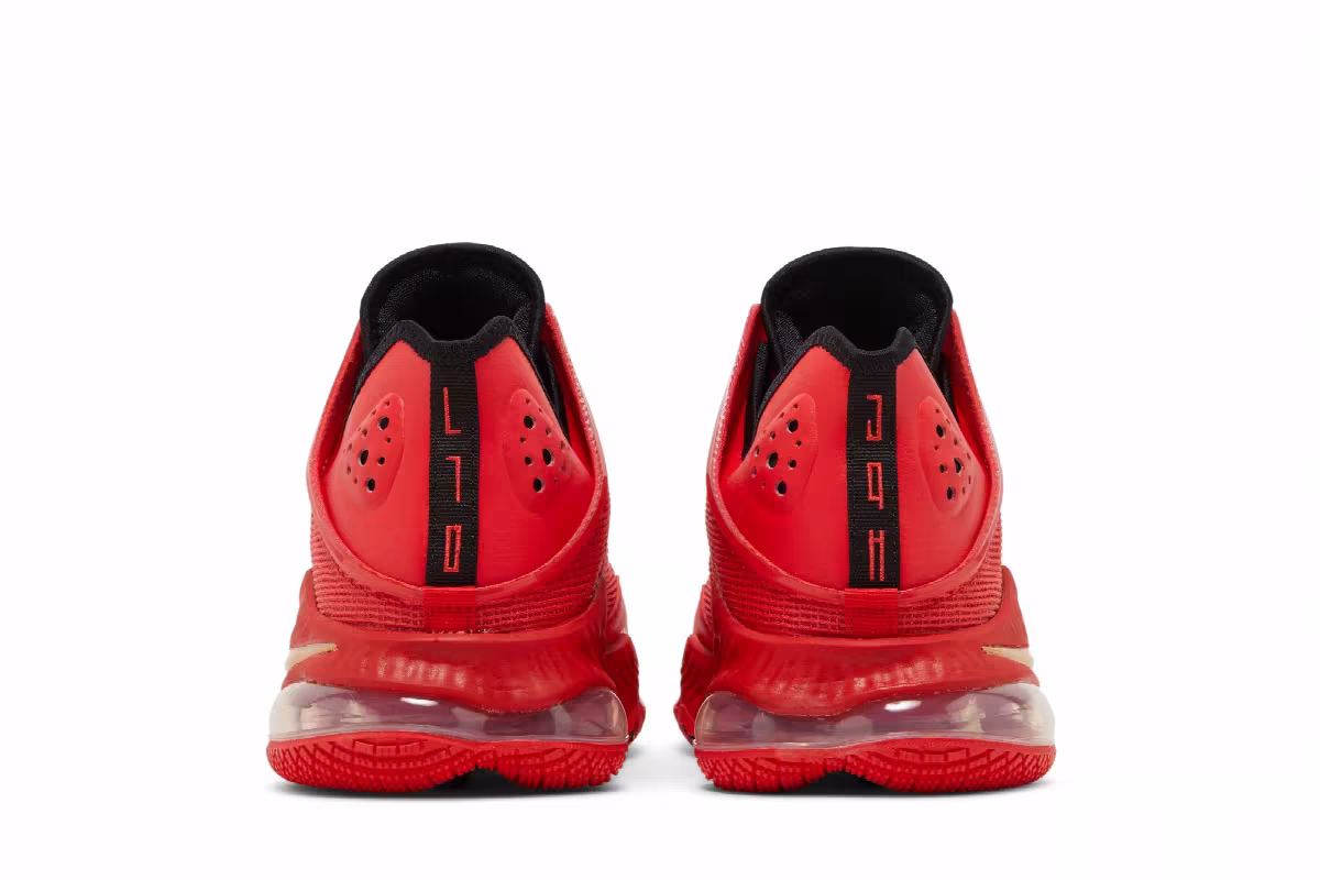 Nike LeBron 19 Low Light Crimson, view 7