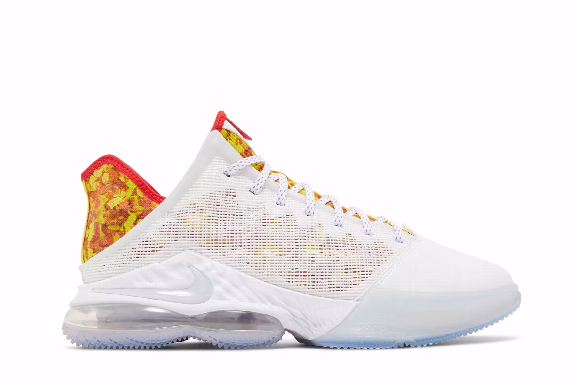 Flintstone x Nike LeBron 19 Low EP Magic Fruity Pebbles, view 2