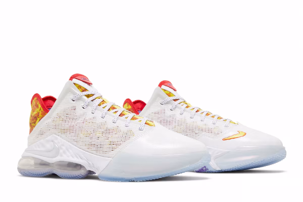 Flintstone x Nike LeBron 19 Low EP Magic Fruity Pebbles, view 9