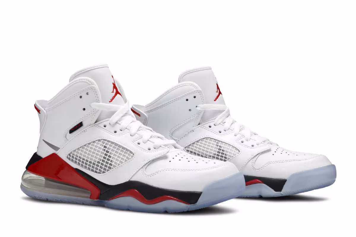 Air Jordan Mars 270 Fire Red, view 9