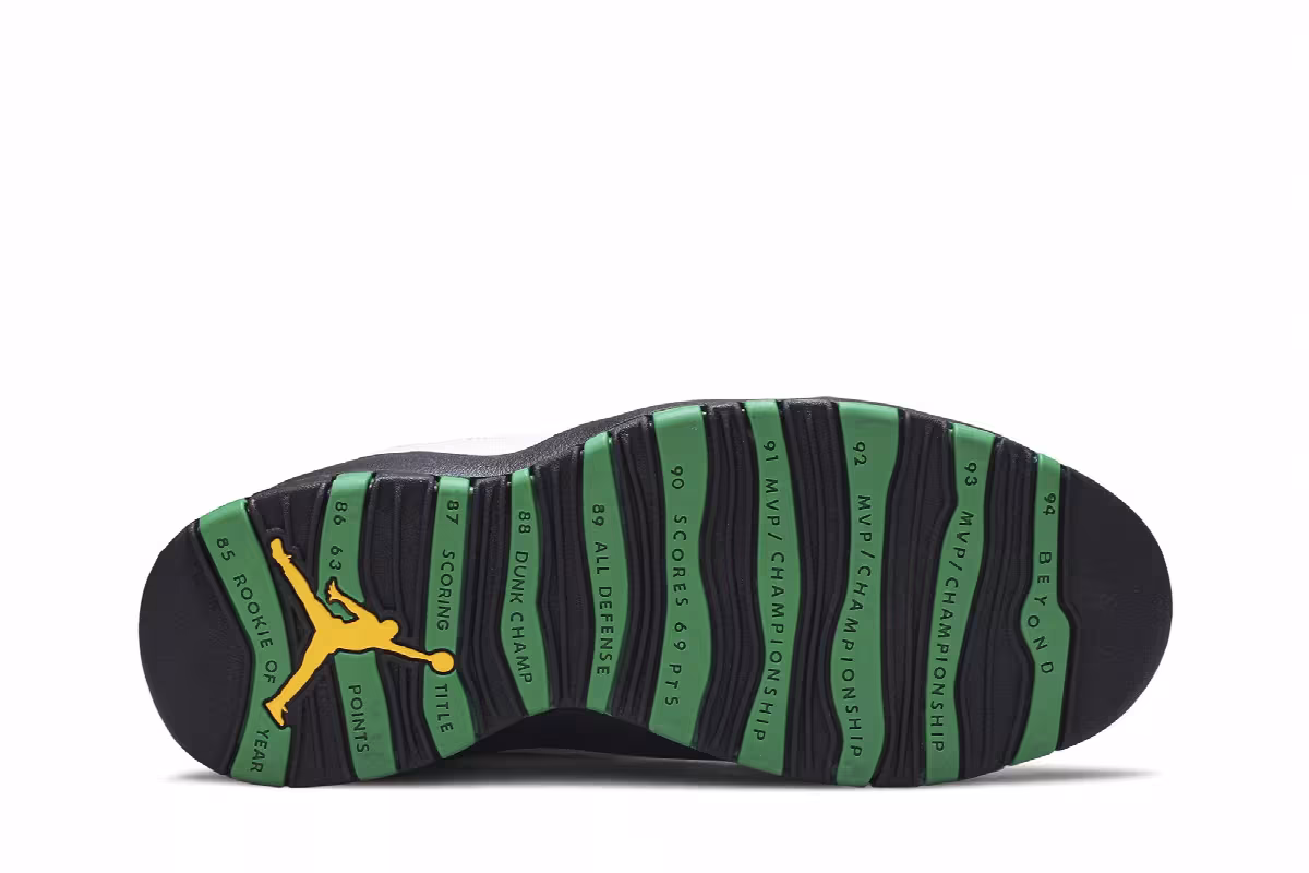 Air Jordan 10 Seattle 2019, view 5