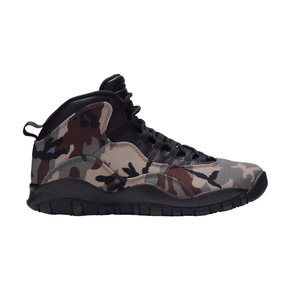 Air Jordan 10 Woodland Camo