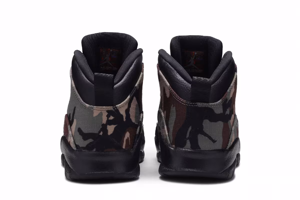 Air Jordan 10 Woodland Camo, view 7