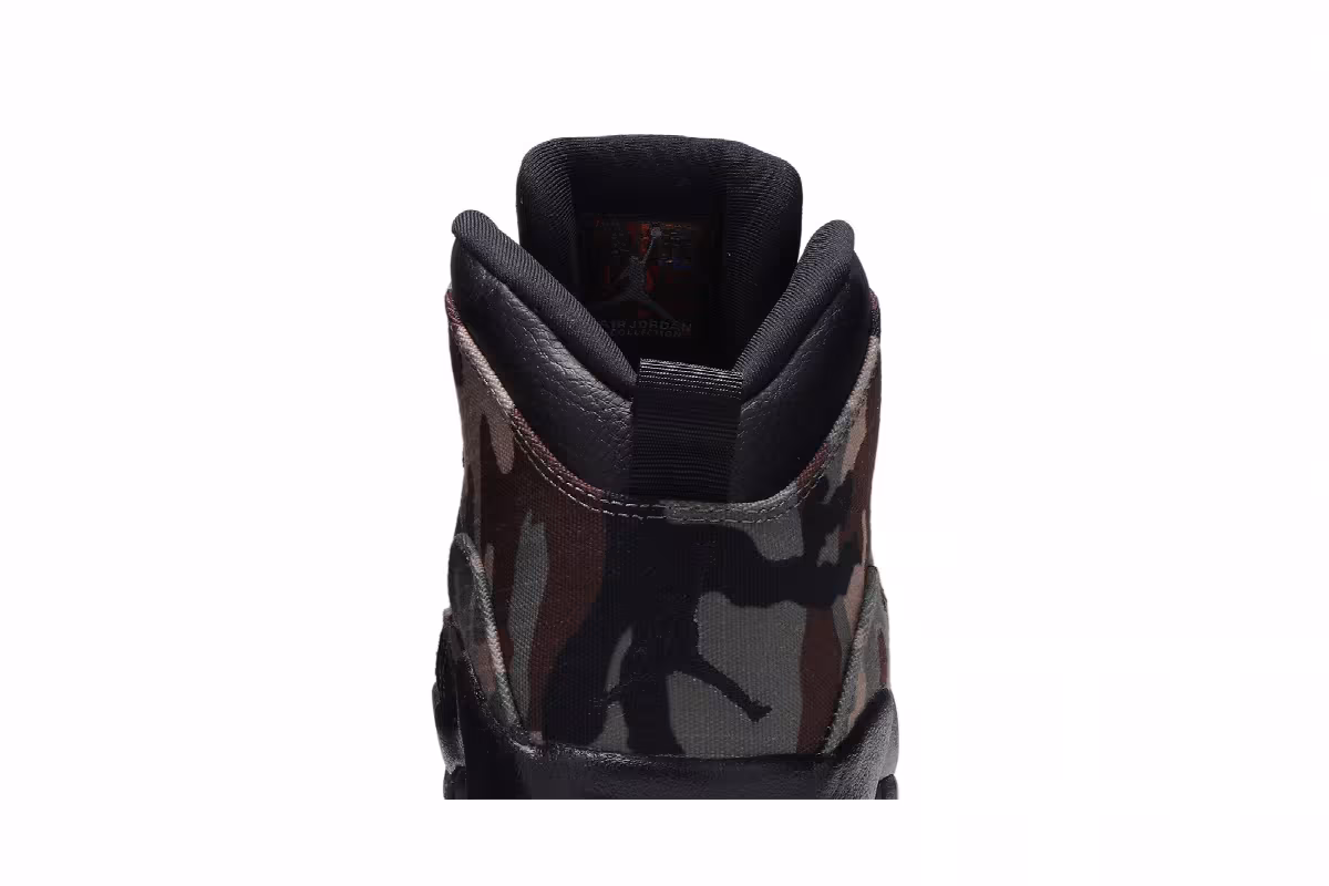 Air Jordan 10 Woodland Camo, view 8
