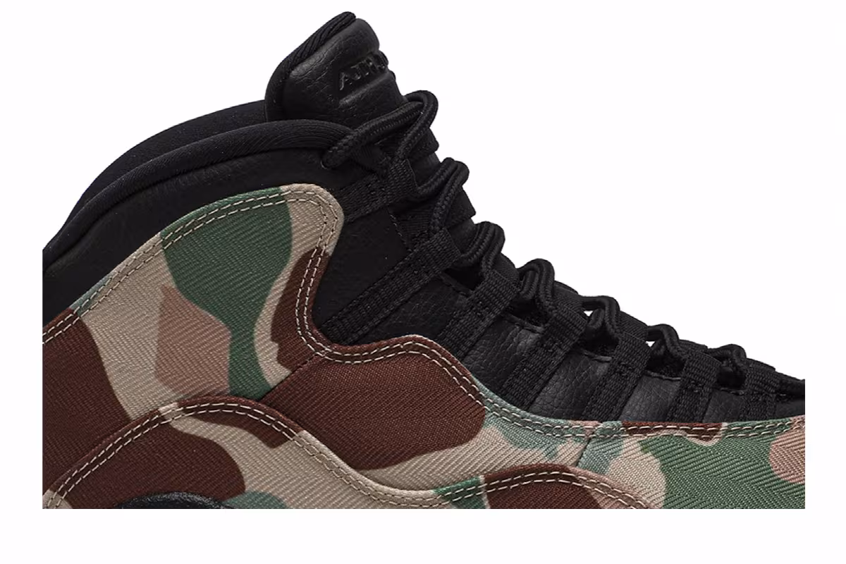 Air Jordan 10 Desert Camo, view 3