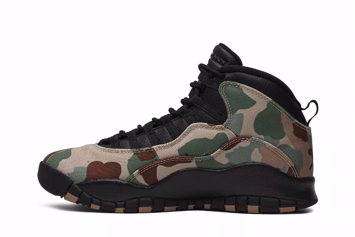 Air Jordan 10 Desert Camo, view 4