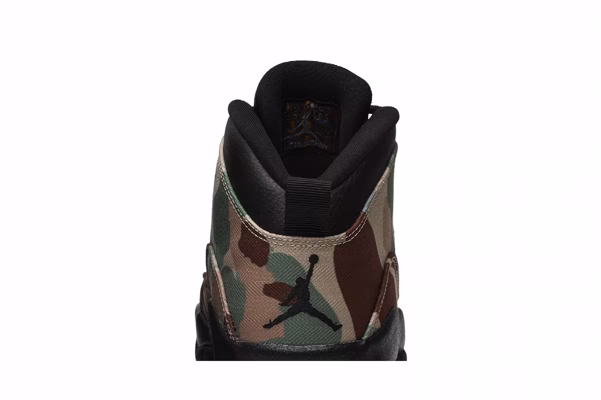 Air Jordan 10 Desert Camo, view 8