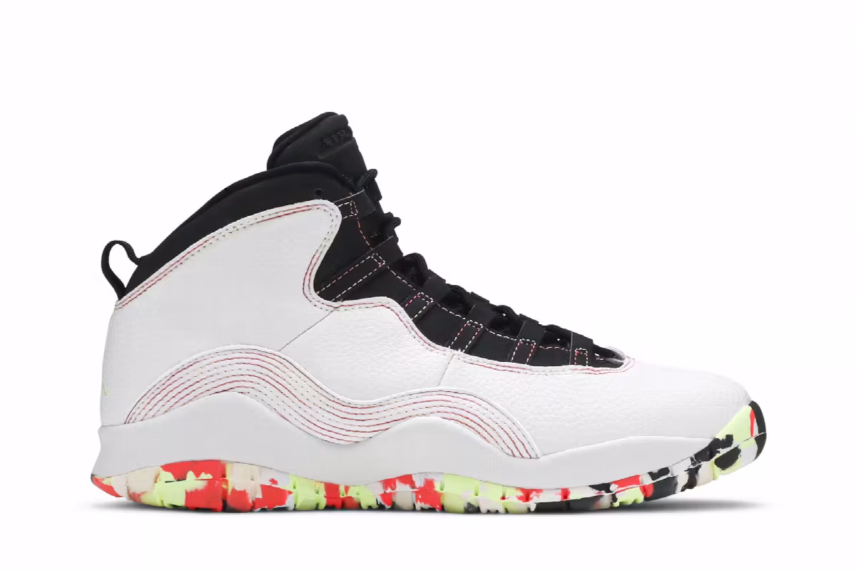 Air Jordan 10 SE GS Ember Glow, view 2