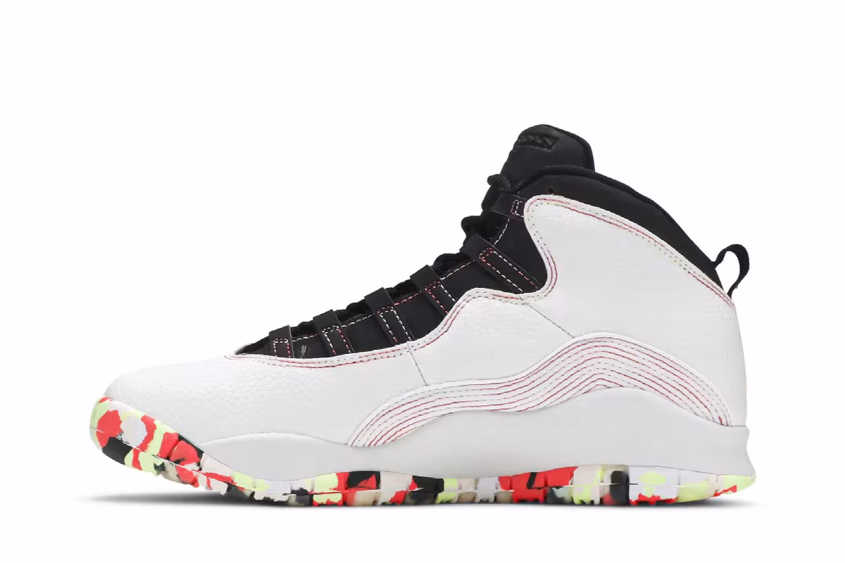 Air Jordan 10 SE GS Ember Glow, view 4