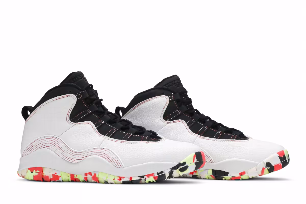 Air Jordan 10 SE GS Ember Glow, view 9