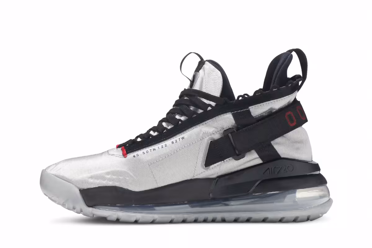 Air Jordan Proto Max 720 Metallic Silver, view 4