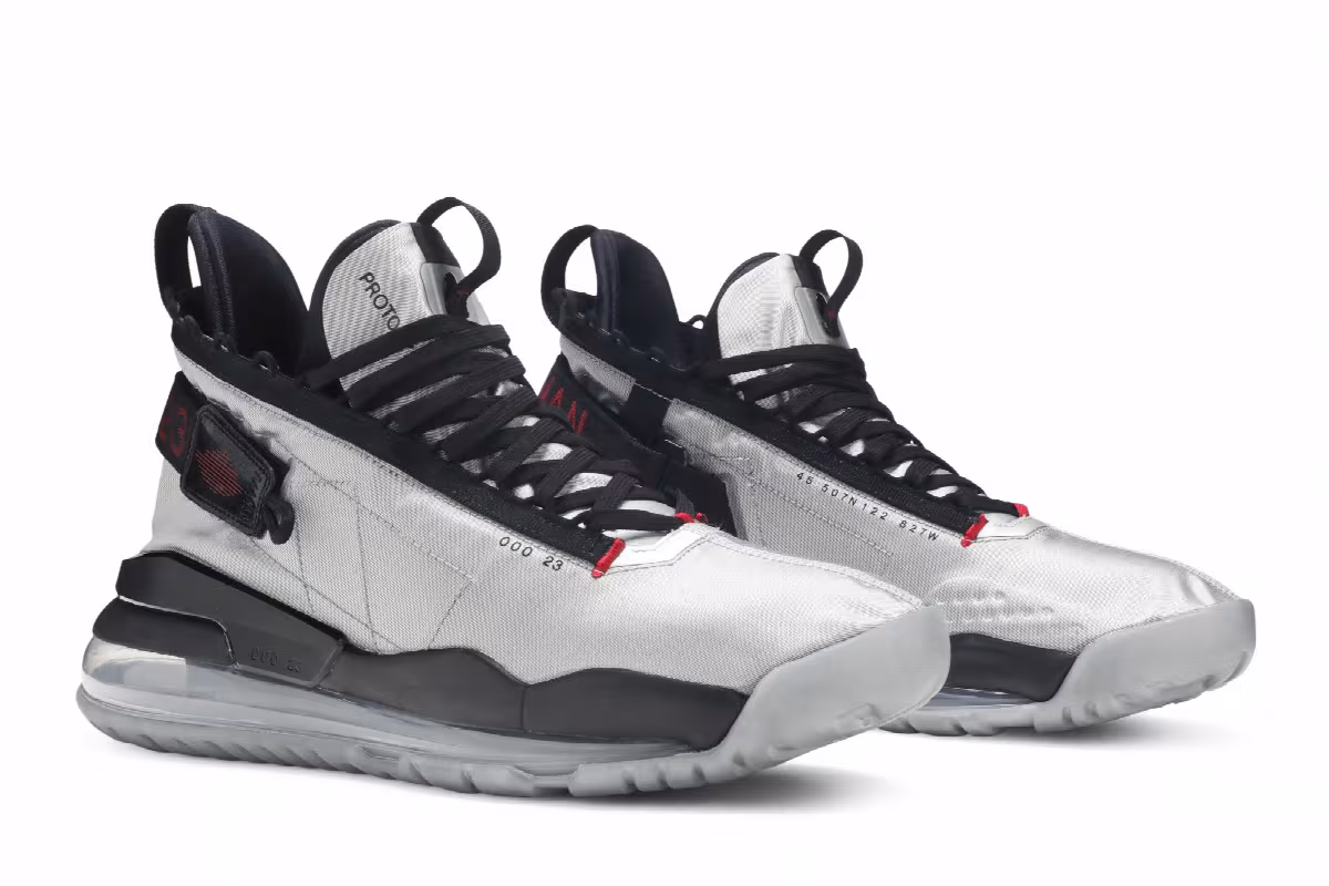 Air Jordan Proto Max 720 Metallic Silver, view 9