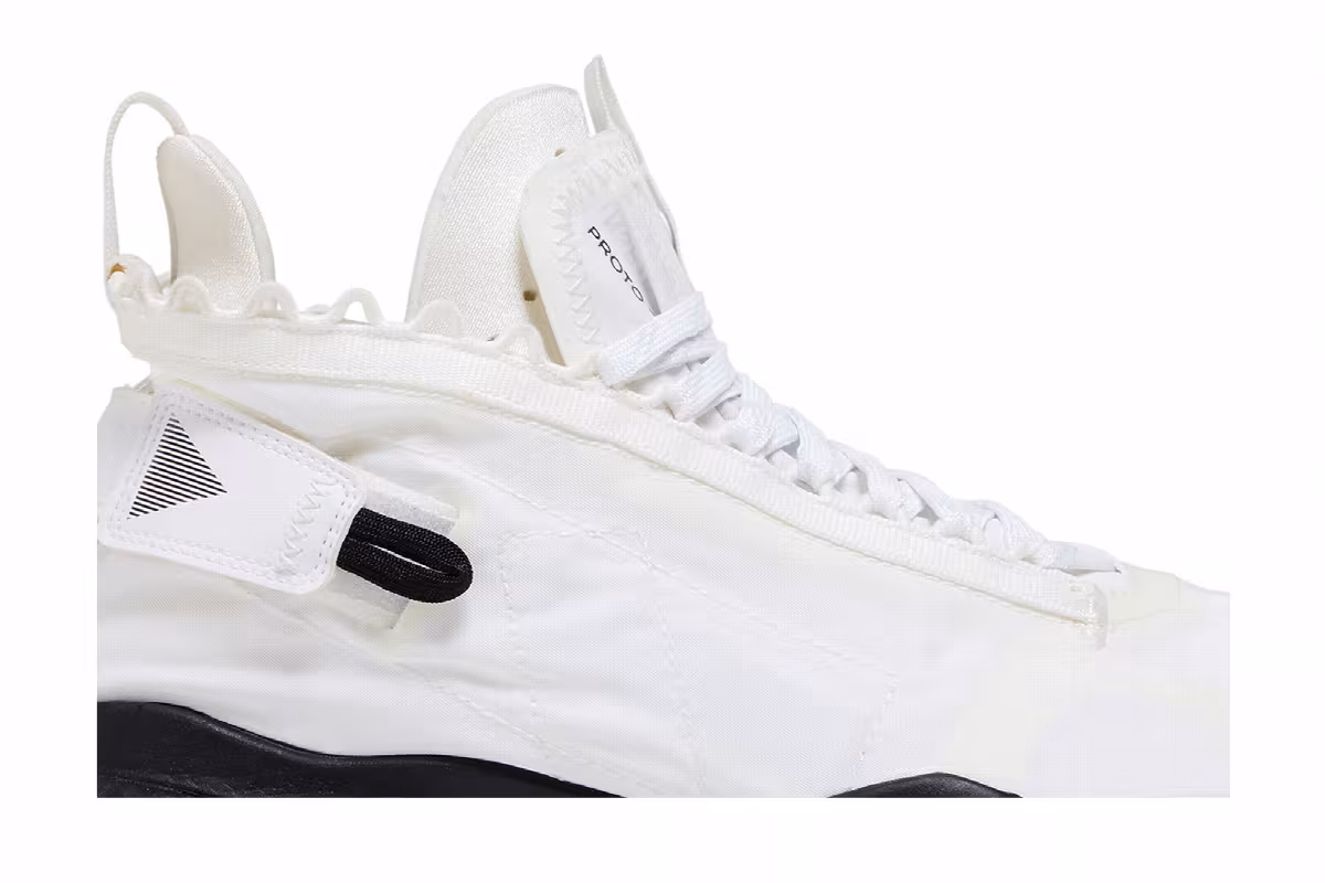 Air Jordan Proto React White Black, view 3
