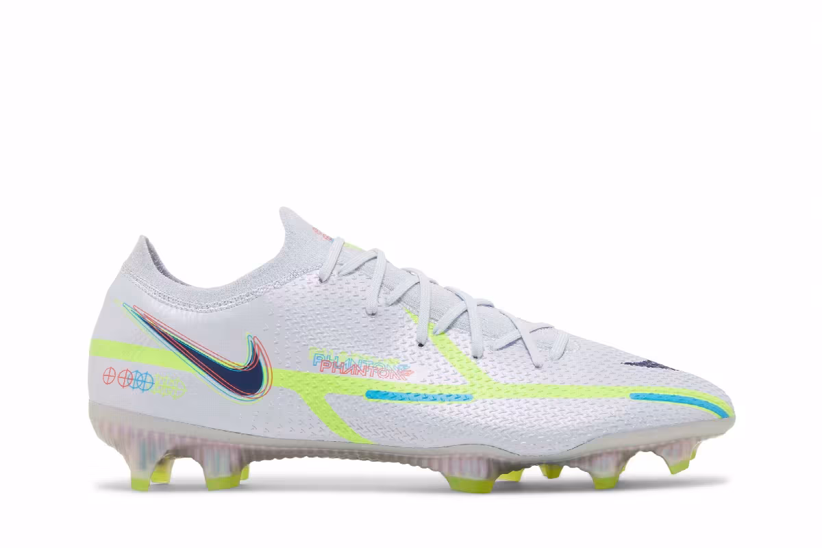 Nike Phantom GT2 Elite FG Grey Volt, view 2