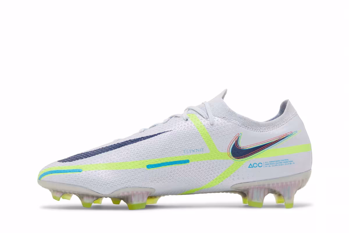 Nike Phantom GT2 Elite FG Grey Volt, view 4