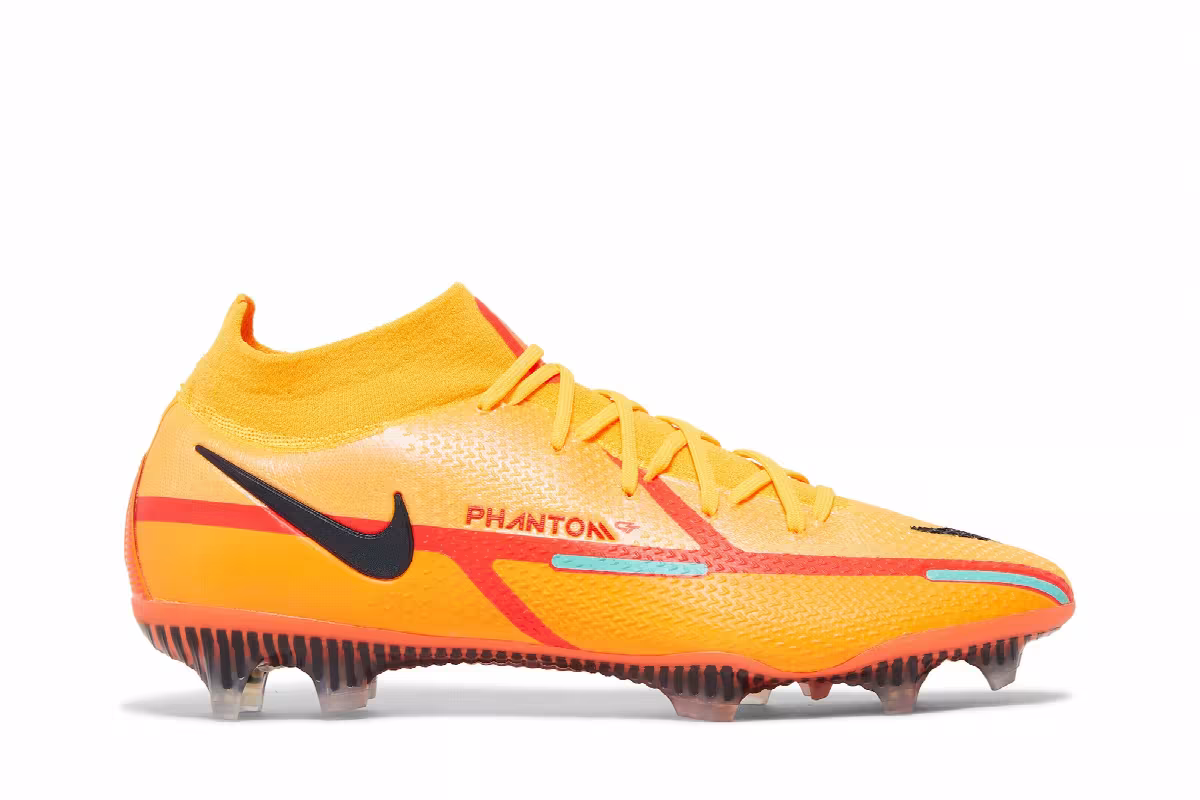 Nike Phantom GT2 DF Elite FG Laser Orange Bright Crimson, view 2