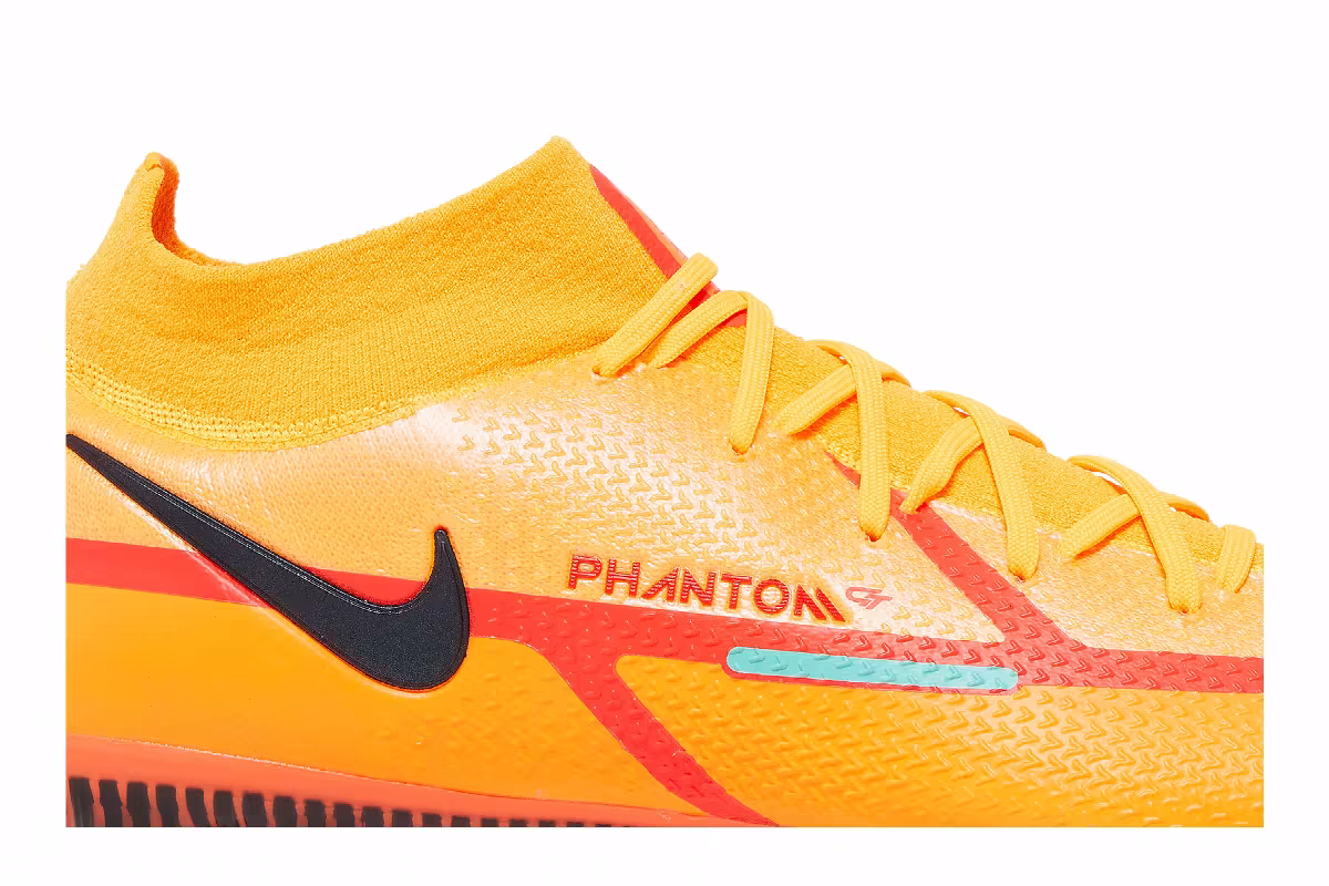 Nike Phantom GT2 DF Elite FG Laser Orange Bright Crimson, view 3
